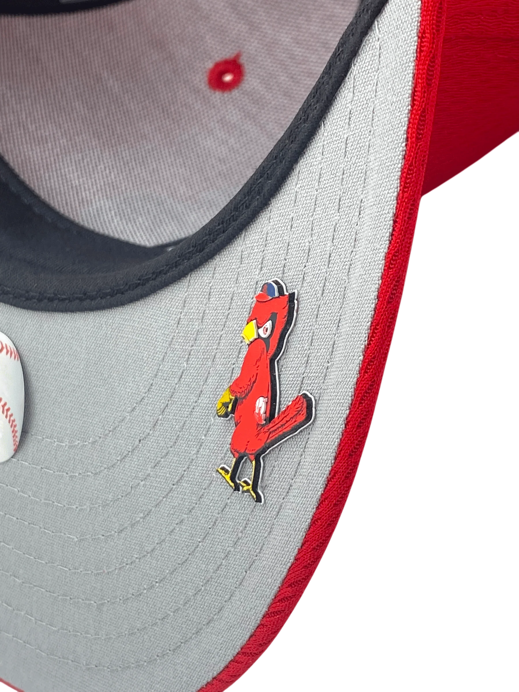 Adult St. Louis Cardinals New Era Red 2025 MLB Alternate Clubhouse 59FIFTY Fitted Hat - Men's - Image 6