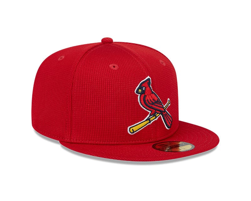 Adult St. Louis Cardinals New Era Red 2025 Spring Training 59FIFTY Fitted Hat - Men's - Image 7