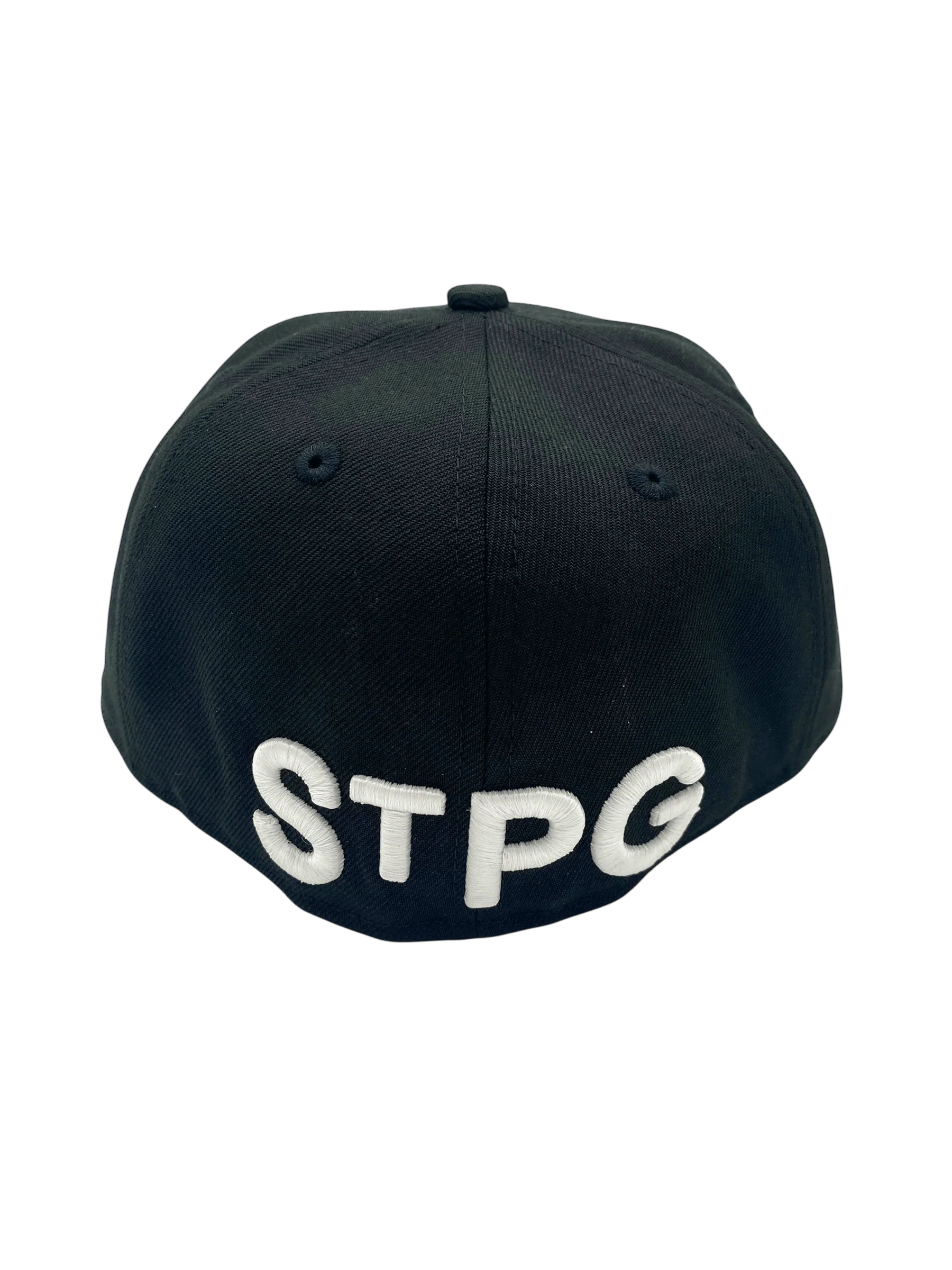 Adult St. Paul Gophers New Era Black Custom Blackout 59FIFTY Fitted Hat - Men's - Image 2