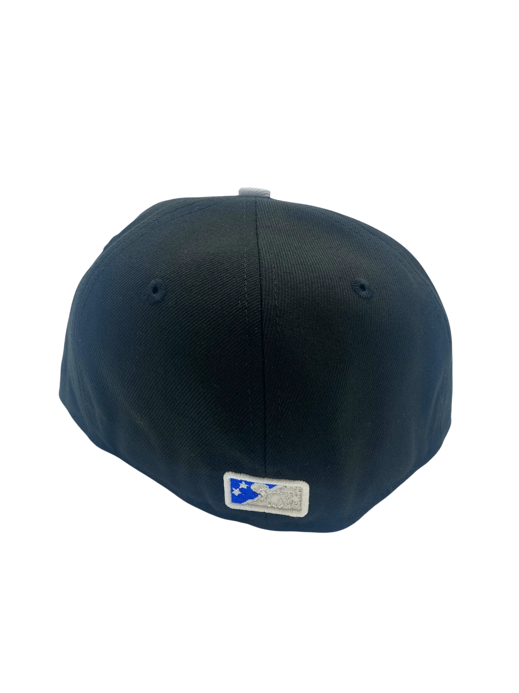 Adult St. Paul Saints New Era Black/Gray Custom Side Patch 59FIFTY Fitted Hat - Men's - Image 7