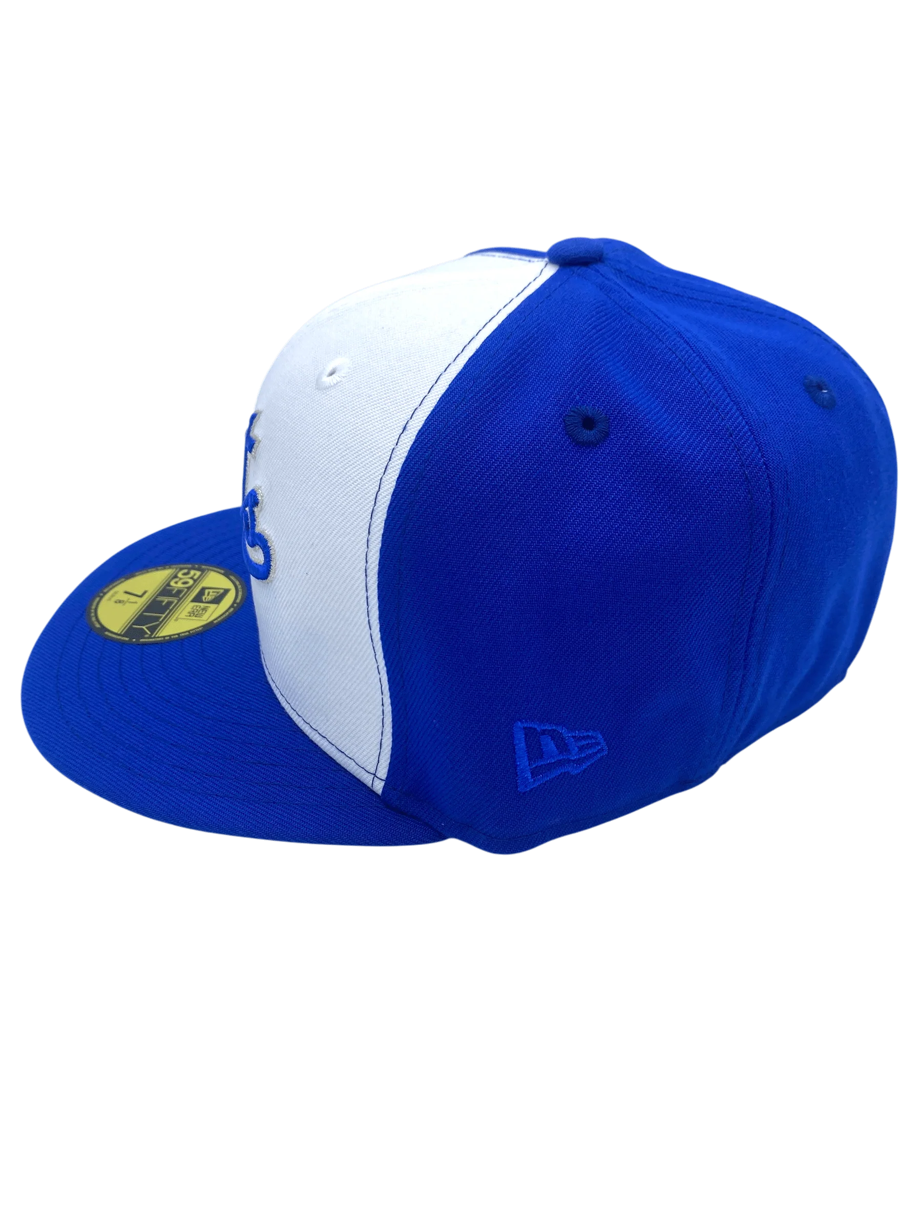 Adult St. Paul Saints New Era Blue/White Classic Script Custom Side Patch 59FIFTY Fitted Hat - Men's - Image 6