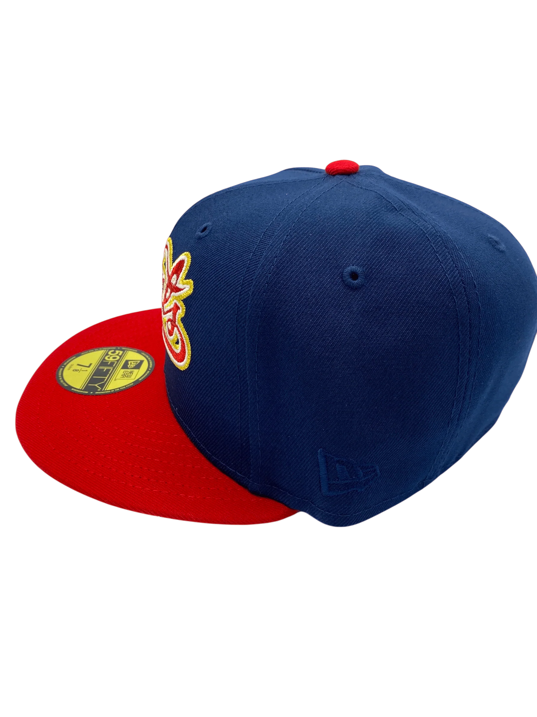 Adult St. Paul Saints New Era Navy/Red Script Custom Side Patch 59FIFTY Fitted Hat - Men's - Image 5