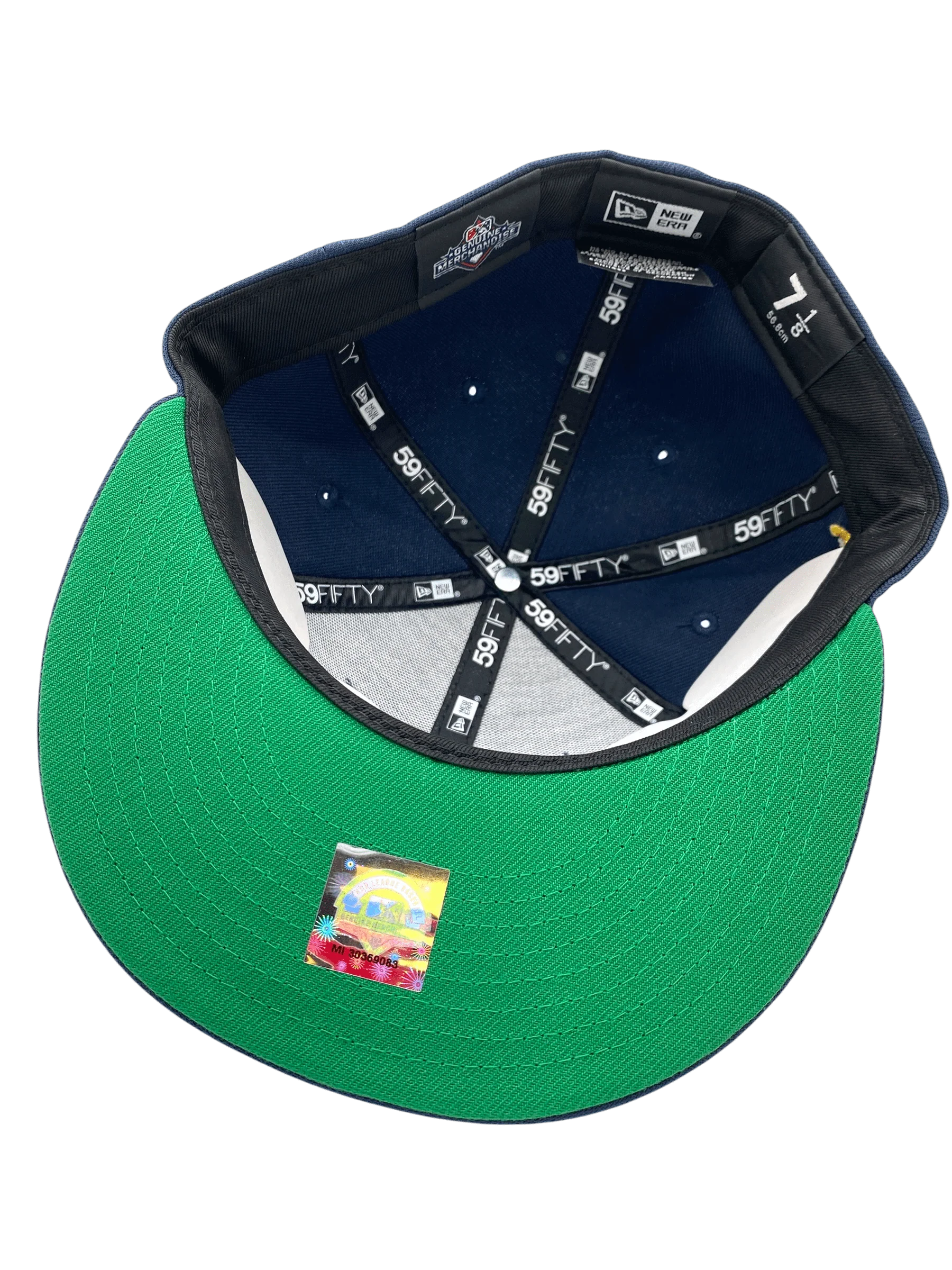 Adult St. Paul Saints New Era Navy Script Road to the Bigs Custom Side Patch 59FIFTY Fitted Hat - Men's - Image 2
