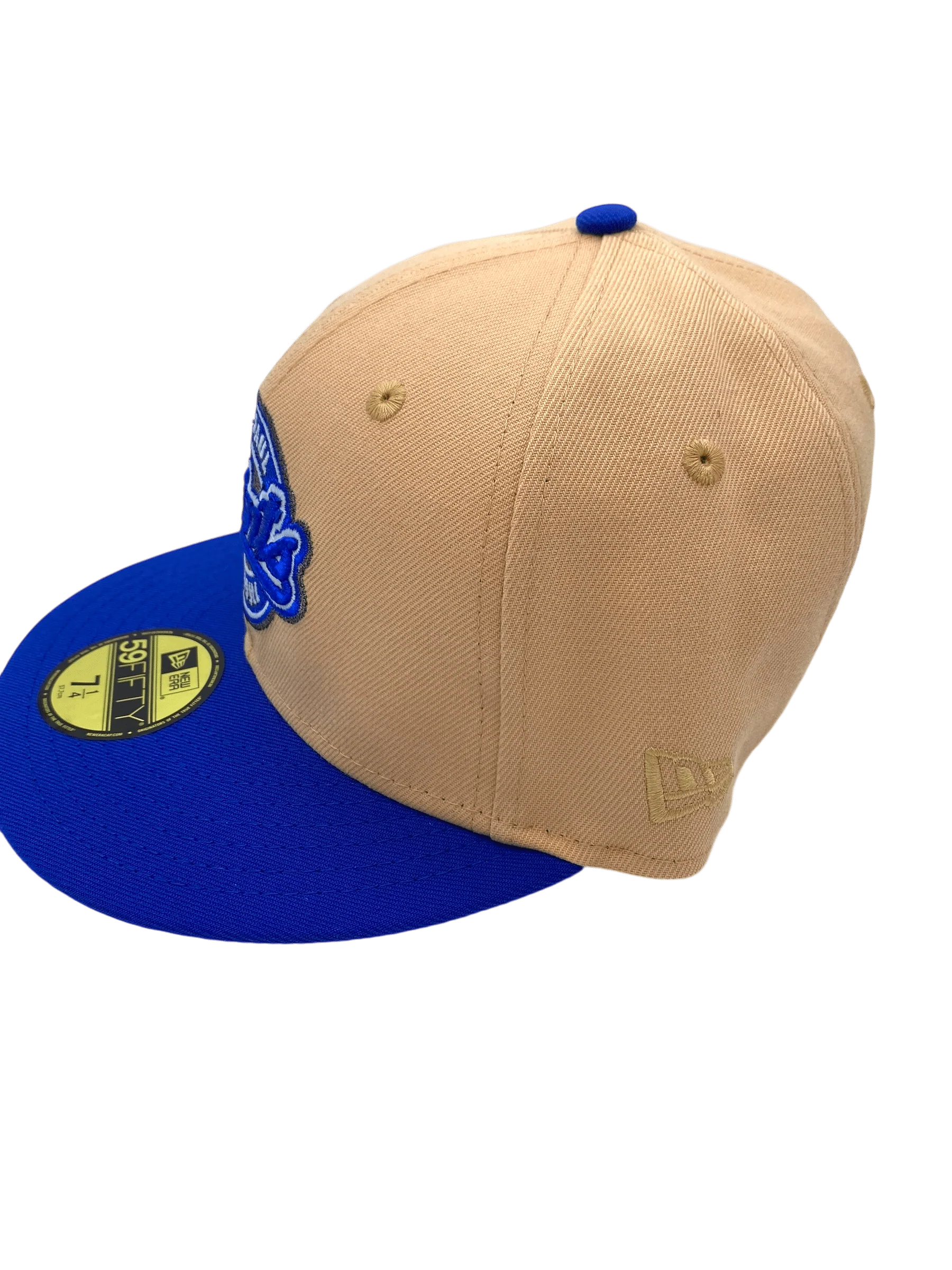 Adult St. Paul Saints New Era Tan/Blue Custom Side Patch 59FIFTY Fitted Hat - Men's - Image 6