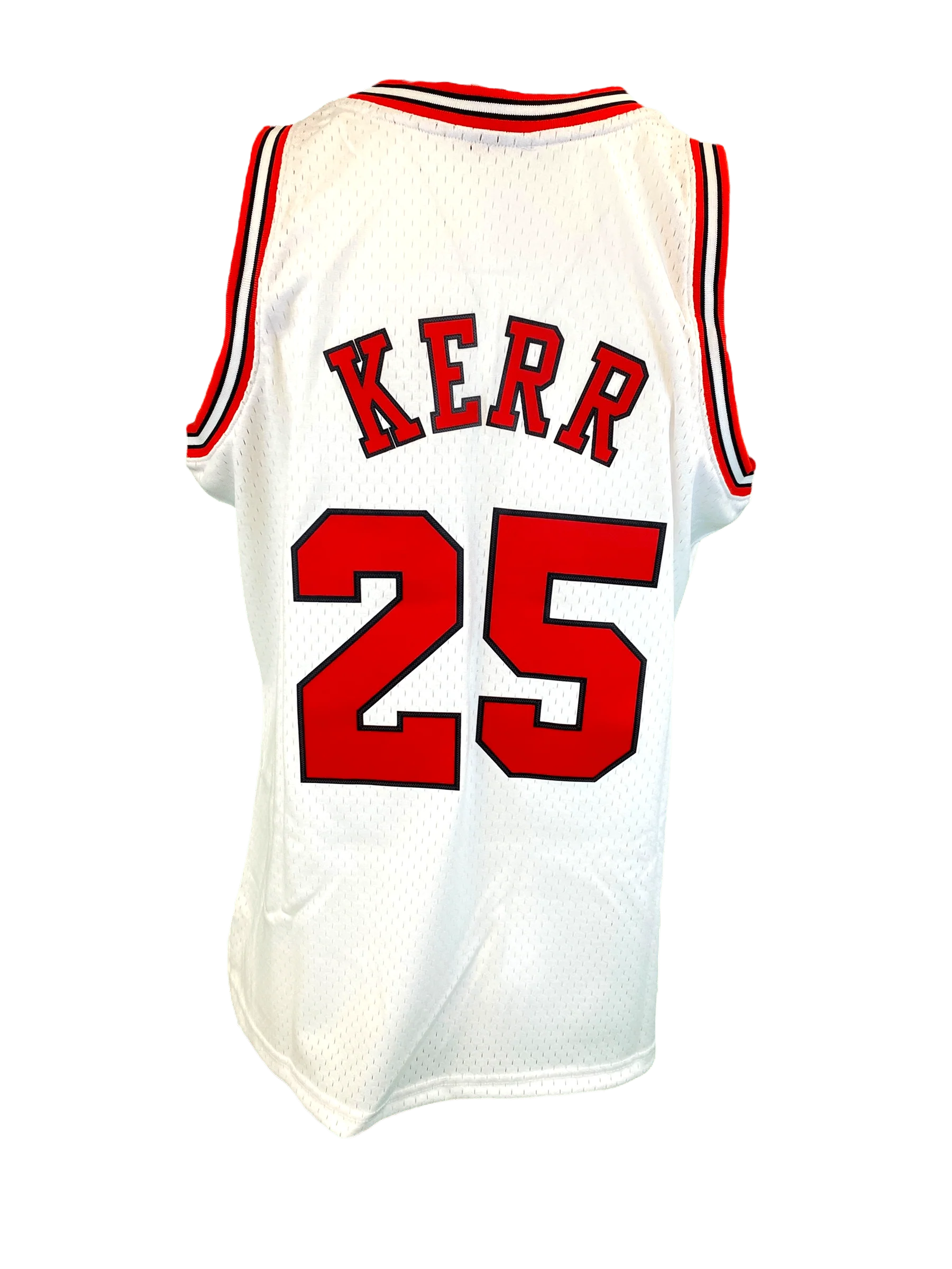Adult Steve Kerr Chicago Bulls Mitchell & Ness White 1997 Throwback Swingman Jersey - Men's - Image 3