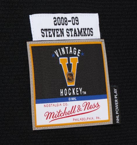 Adult Steven Stamkos Tampa Bay Lightning Mitchell & Ness 2008 Black Jersey - Men's - Image 3