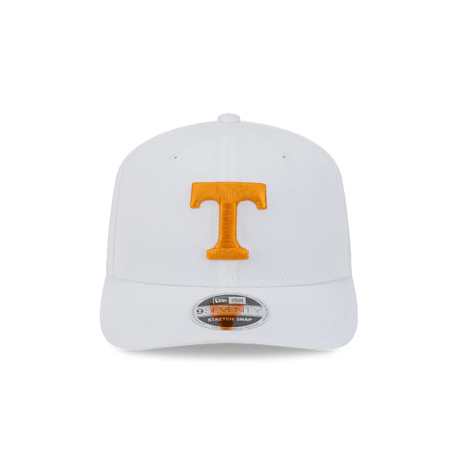 Adult Tennessee Volunteers New Era White Replica Team Logo 9SEVENTY Stretch-Snapback Hat - Men's - Image 3
