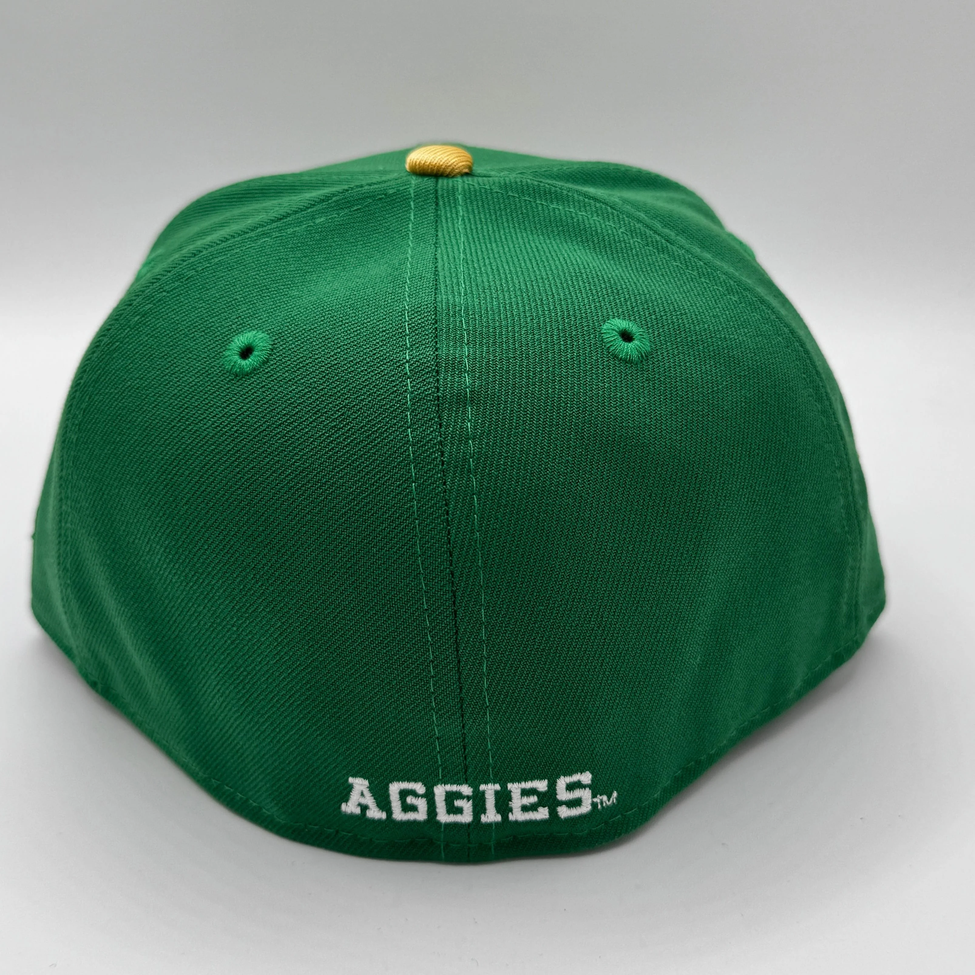 Adult Texas A&M Aggies Green New Era NCAA Money Manziel Custom 59FIFTY Fitted Hat - Men's - Image 4