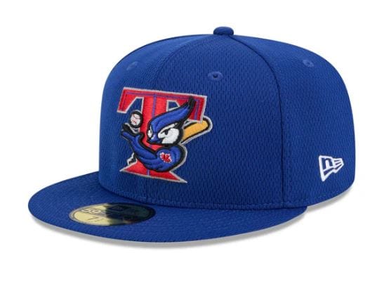 Adult Toronto Blue Jays New Era Blue 2025 MLB Alternate Clubhouse 59FIFTY Fitted Hat - Men's