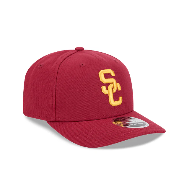 Adult USC Trojans New Era Maroon Replica Team Logo 9SEVENTY Stretch-Snapback Hat - Men's - Image 2