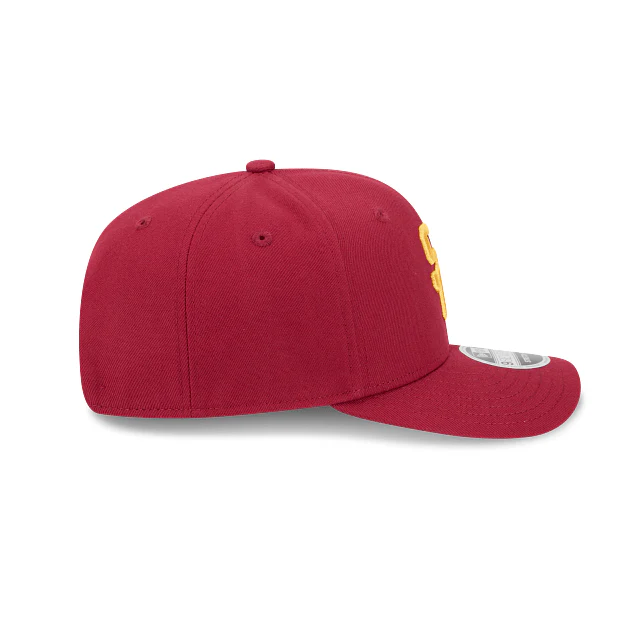 Adult USC Trojans New Era Maroon Replica Team Logo 9SEVENTY Stretch-Snapback Hat - Men's - Image 5