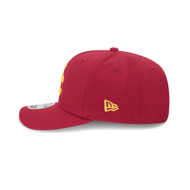 Adult USC Trojans New Era Maroon Replica Team Logo 9SEVENTY Stretch-Snapback Hat - Men's - Image 6