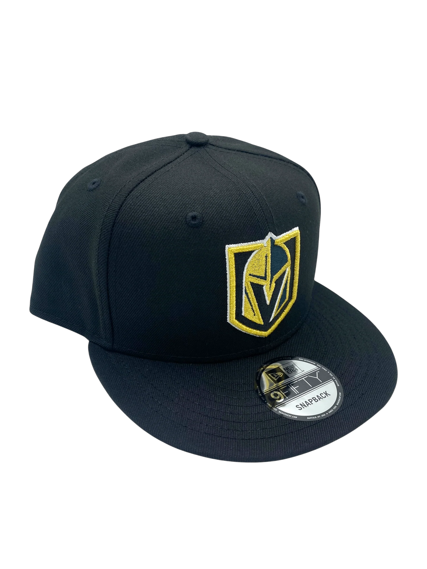 Adult Vegas Golden Knights New Era Black NHL 9FIFTY Snapback Hat - Men's - Image 5