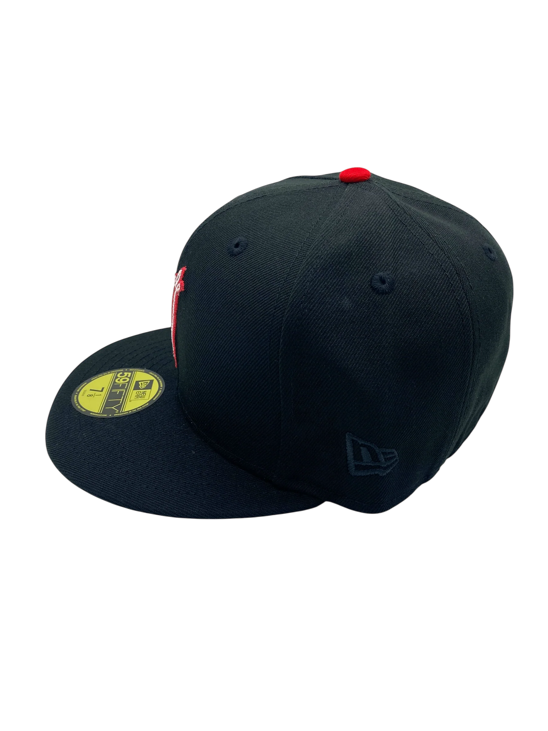 Adult Vegas Golden Knights New Era Black Vader Custom Side Patch 59FIFTY Fitted Hat - Men's - Image 7