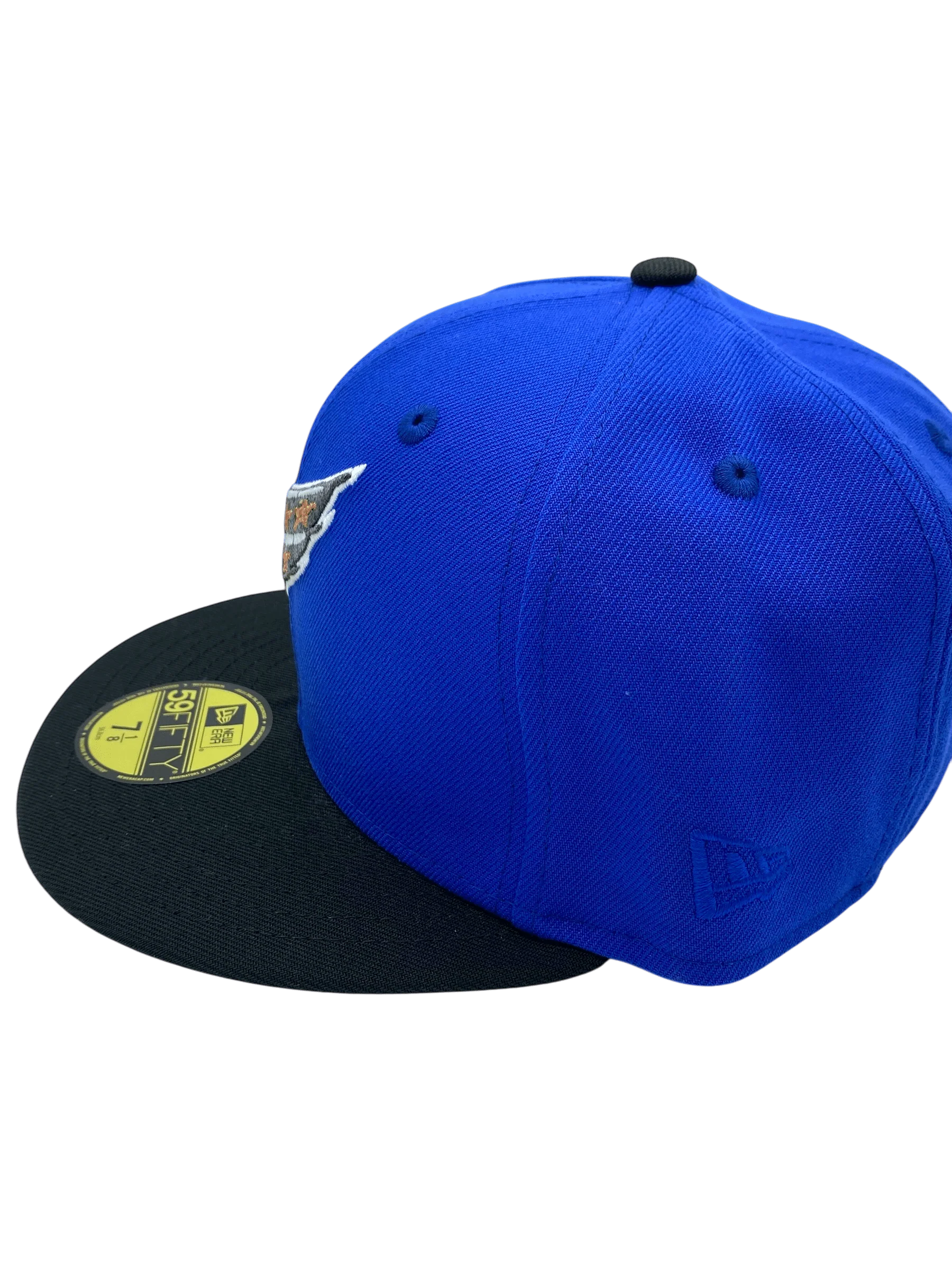 Adult Washington Capitals New Era Blue/Black Great 8 Custom Side Patch 59FIFTY Fitted Hat - Men's - Image 7
