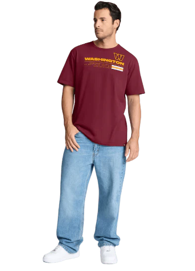Adult Washington Commanders Fanatics Burgundy Chop Block Legacy T-Shirt - Men's - Image 3
