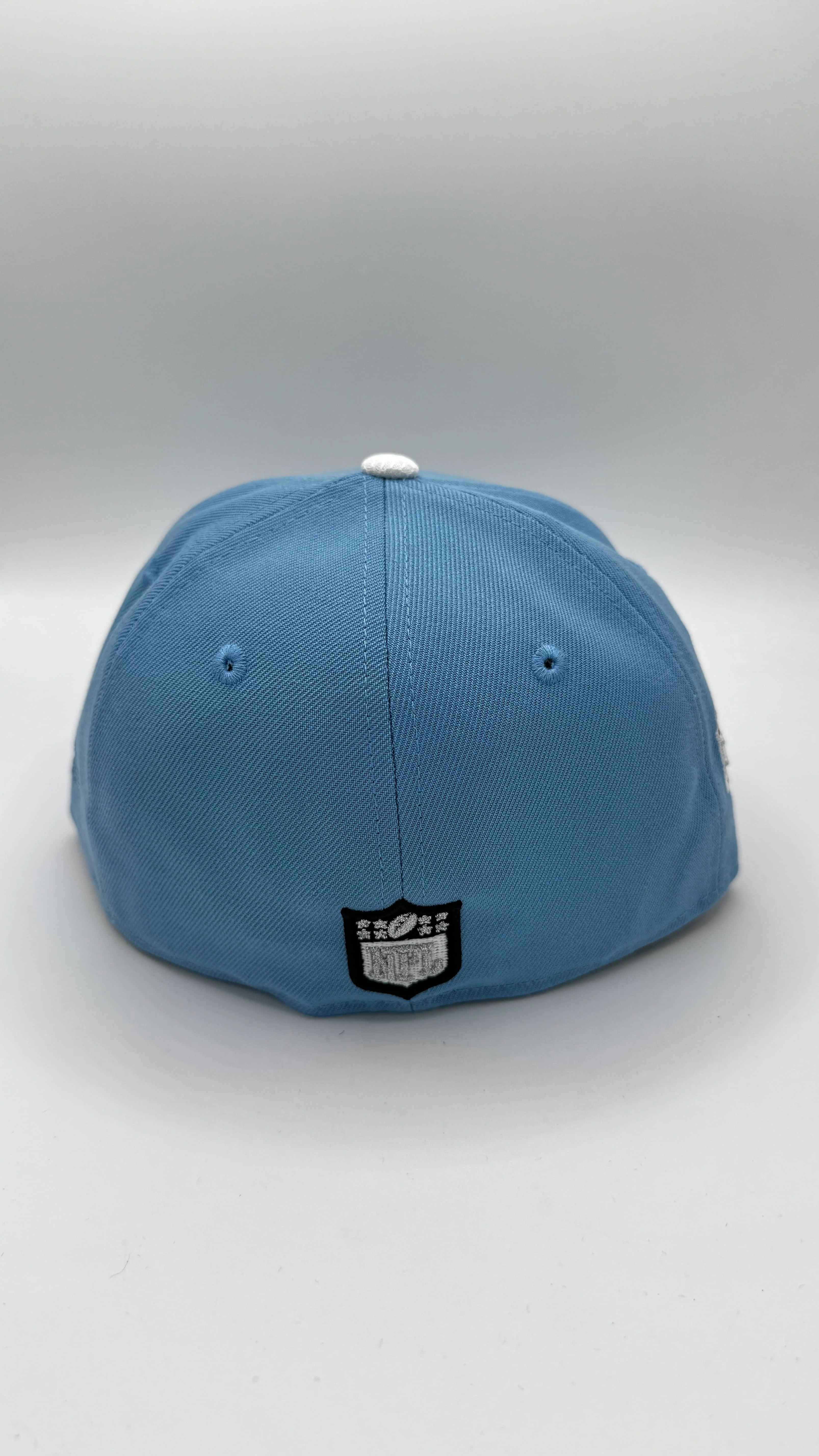 Adult Washington Commanders ROTY New Era Baby Blue Custom Side Patch 59FIFTY Fitted Hat - Men's - Image 4