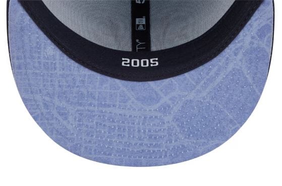 Adult Washington Nationals New Era Blue 2025 City Connect Official On Field 59FIFTY Fitted Hat - Men's - Image 2