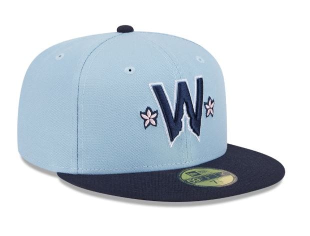 Adult Washington Nationals New Era Blue 2025 City Connect Official On Field 59FIFTY Fitted Hat - Men's - Image 4