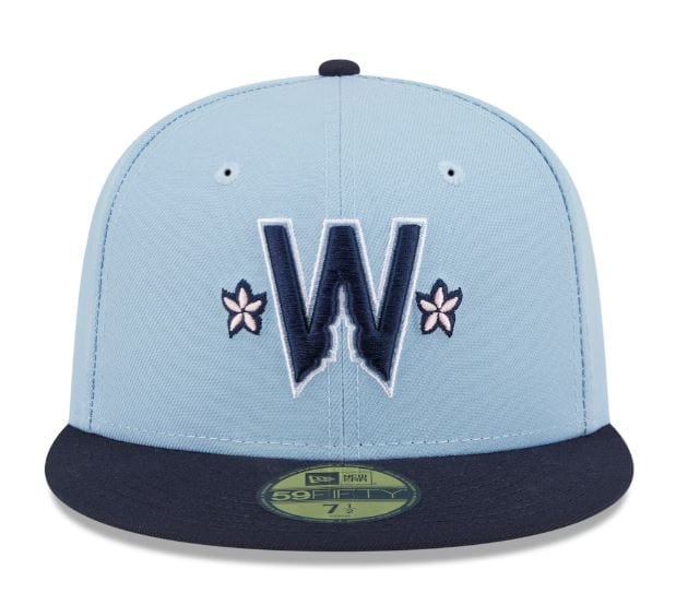 Adult Washington Nationals New Era Blue 2025 City Connect Official On Field 59FIFTY Fitted Hat - Men's - Image 5