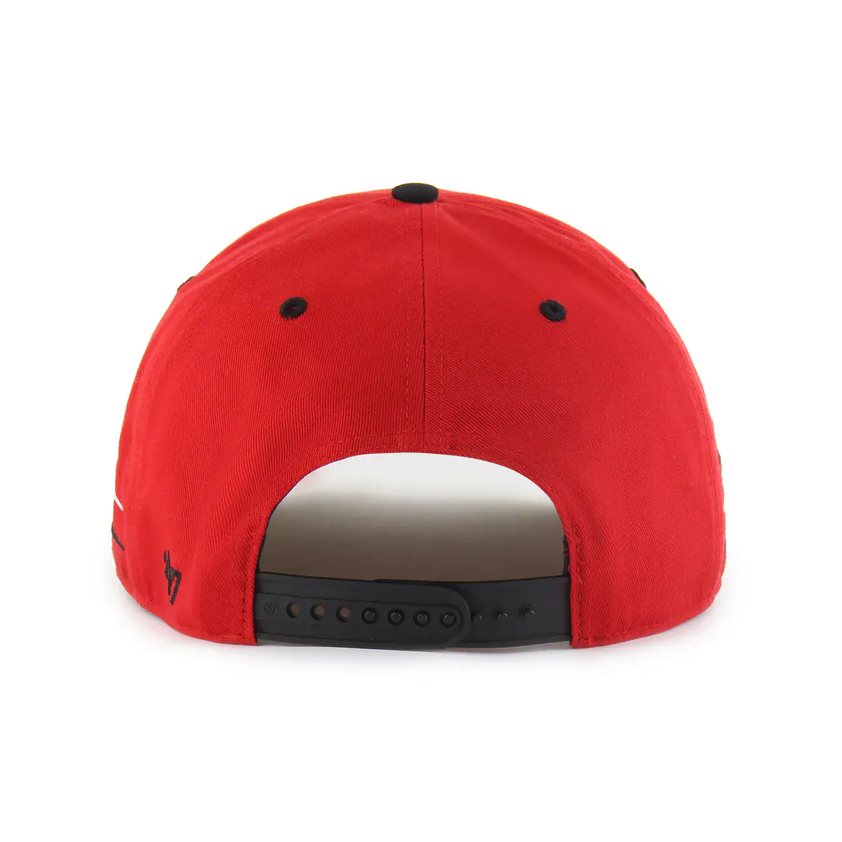 Adult Wisconsin Badgers '47 Red Diamond Cut Hitch Adjustable Snapback Hat - Men's - Image 2