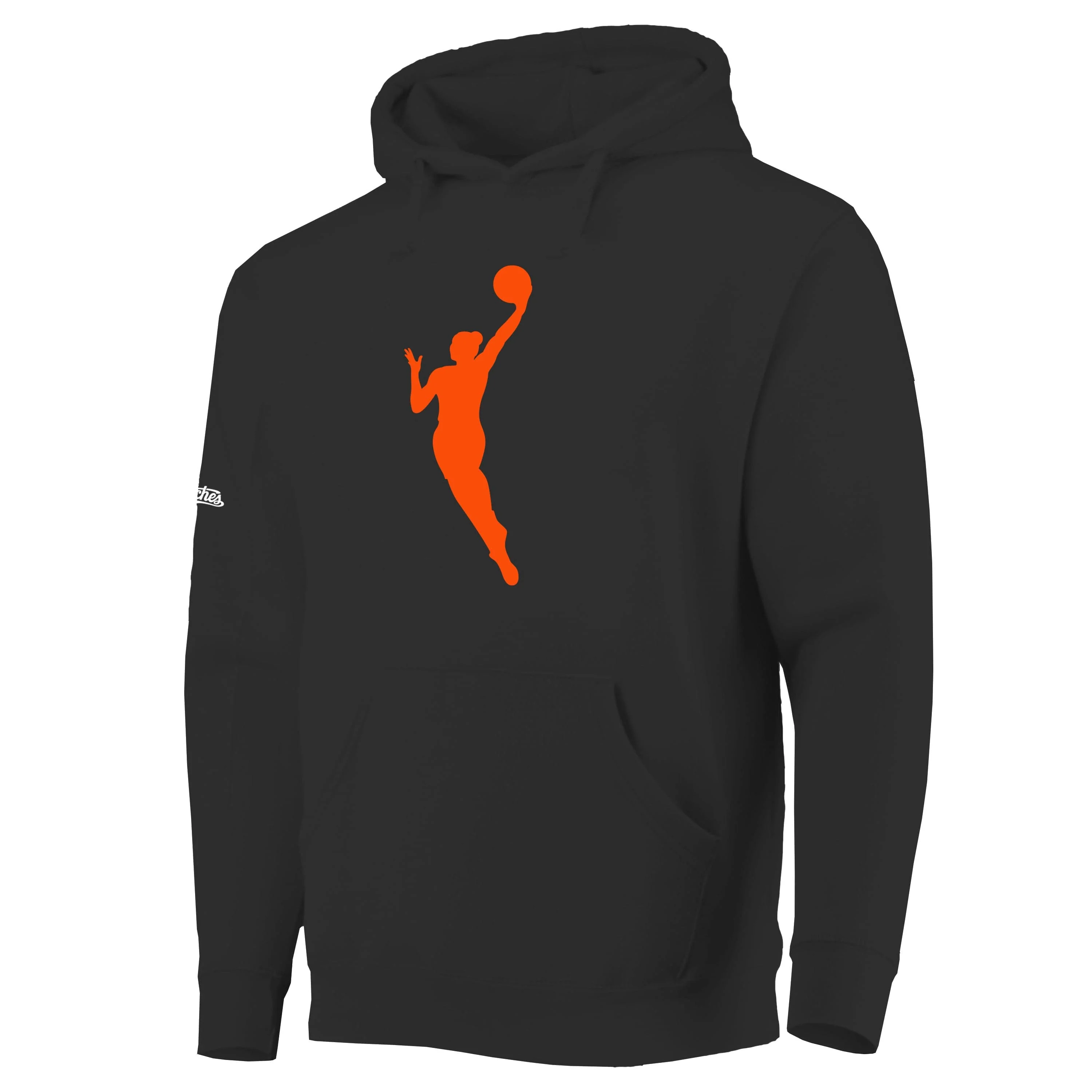Adult WNBA The League Logowoman Dynasty Black Hooded Sweatshirt - Men's