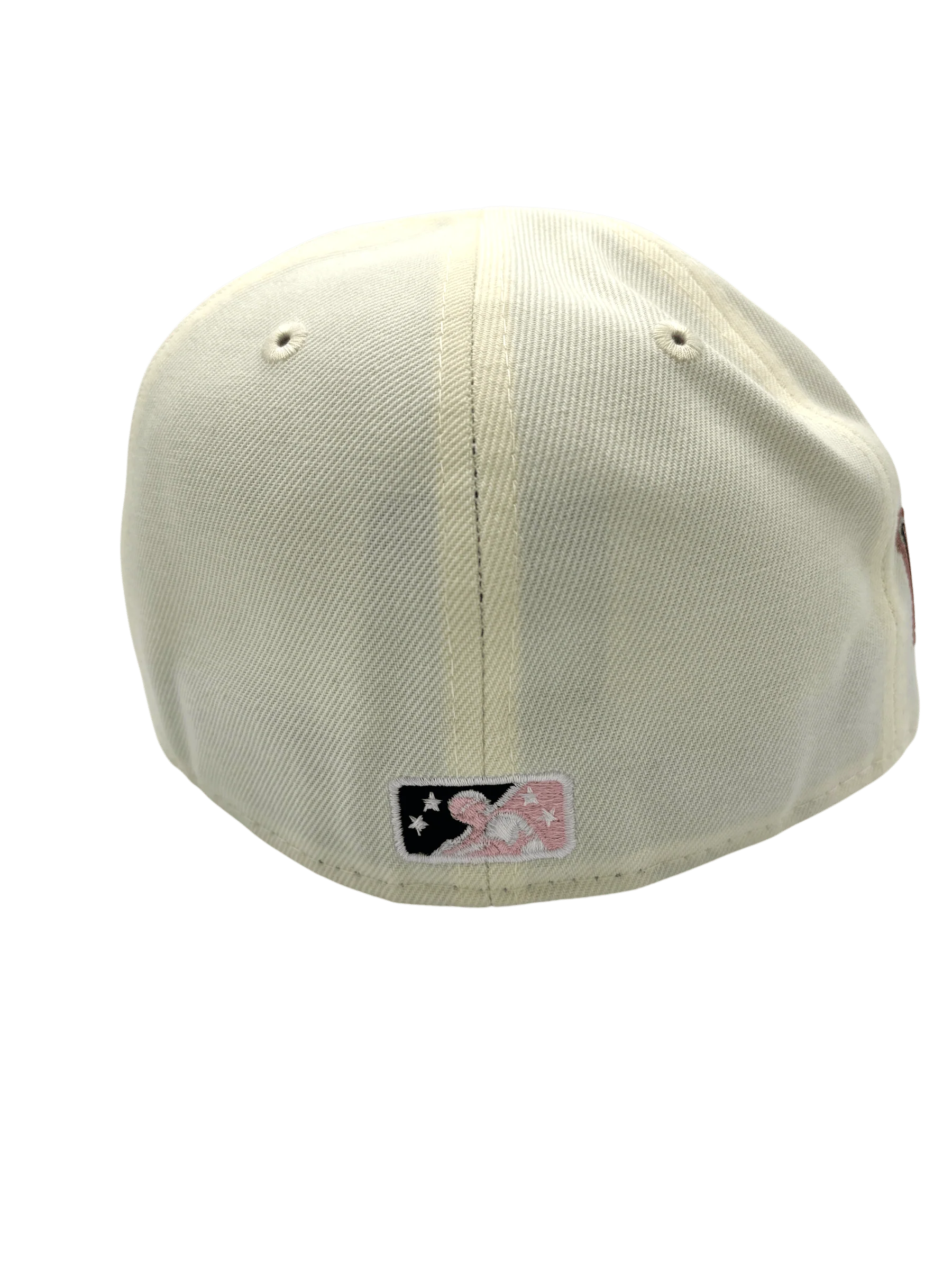 Adult Worcester Woo Sox New Era Chome/ Navy Custom 59FIFTY Fitted Hat - Men's - Image 5