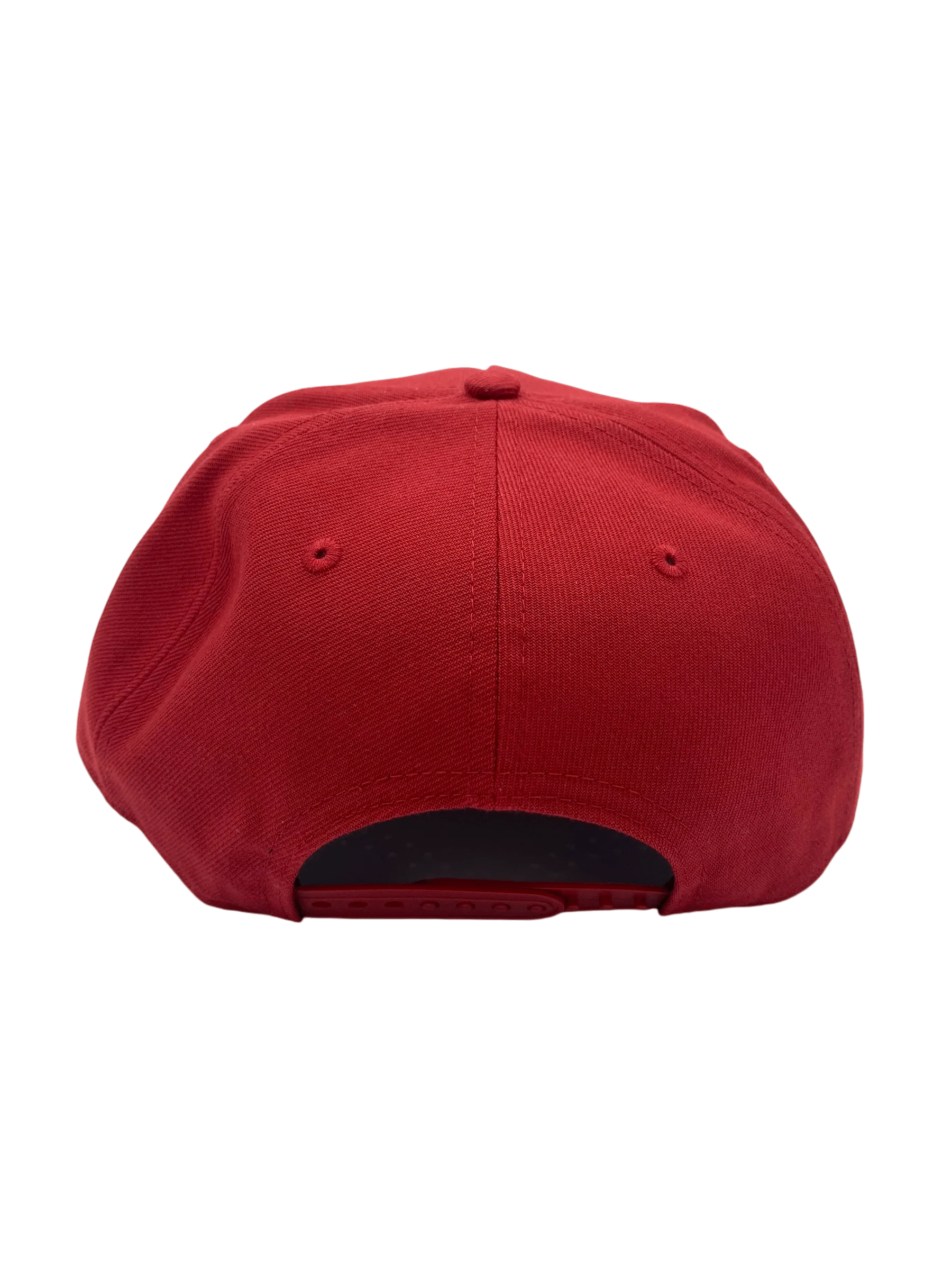 Adult Alabama Crimson Tide New Era Crimson Script A-Frame 9FIFTY Adjustable Snapback Hat- Men's - Image 5