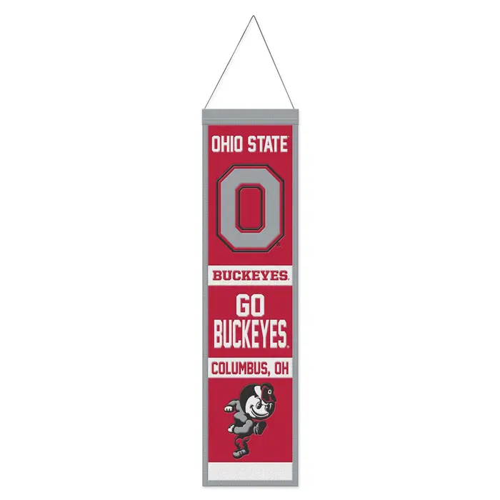 All Ages Ohio State Buckeyes WinCraft 8'' x 32'' Evolution Banner - Unisex