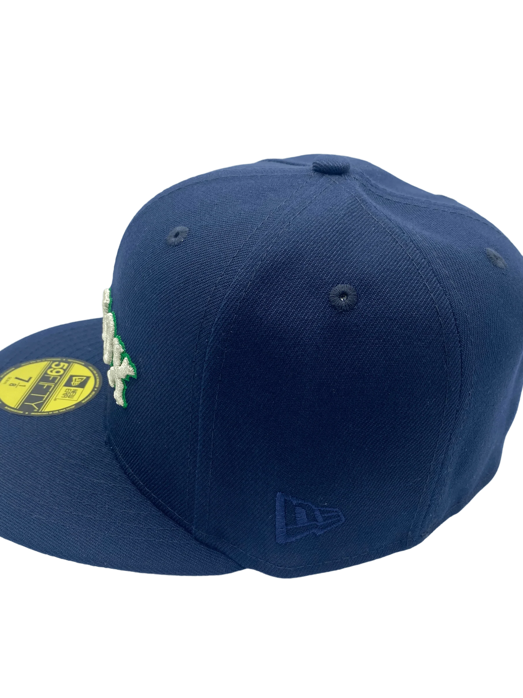 Adult Boston Red Sox New Era Navy Icy Custom Side Patch 59FIFTY Fitted Hat - Men's - Image 6