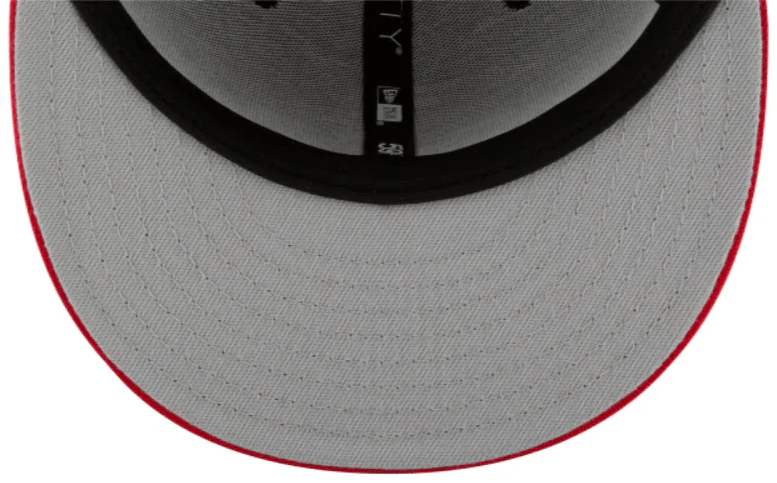 Adult Boston Red Sox New Era Red and White Collection 59FIFTY Fitted Hat - Men's - Image 5