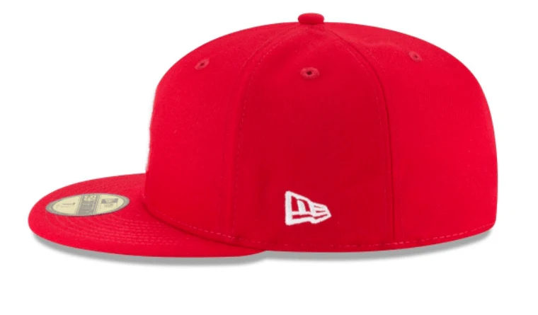 Adult Boston Red Sox New Era Red and White Collection 59FIFTY Fitted Hat - Men's - Image 7