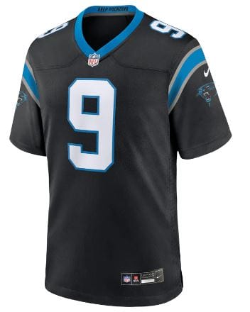 Adult Bryce Young Carolina Panthers Nike Black Game Jersey - Adult - Image 3