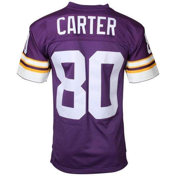 Adult Cris Carter Minnesota Vikings Mitchell & Ness NFL 1995 Purple Throwback Jersey - Men's - Image 2