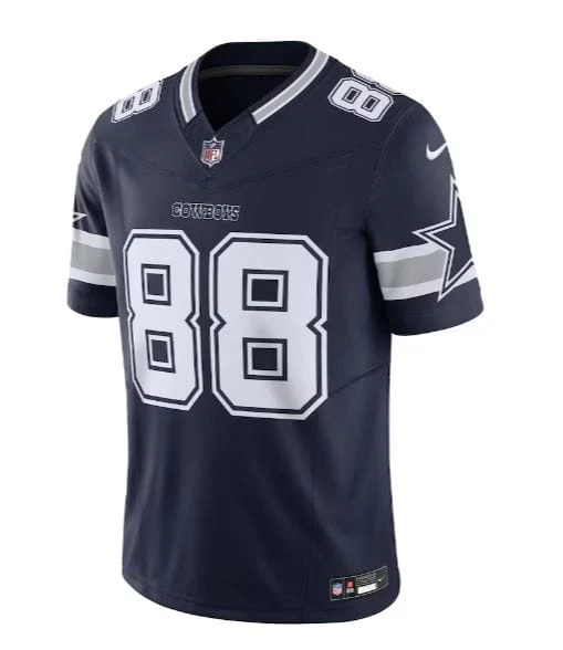 CeeDee Lamb Dallas Cowboys Nike Navy Vapor F.U.S.E. Limited Jersey - Image 3