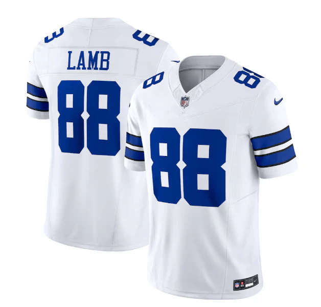 Adult CeeDee Lamb Dallas Cowboys Nike White Vapor F.U.S.E. Limited Jersey - Men's
