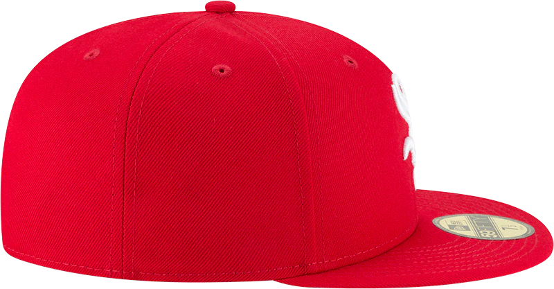 Chicago White Sox New Era Red and White Collection 59FIFTY Fitted Hat - Image 6