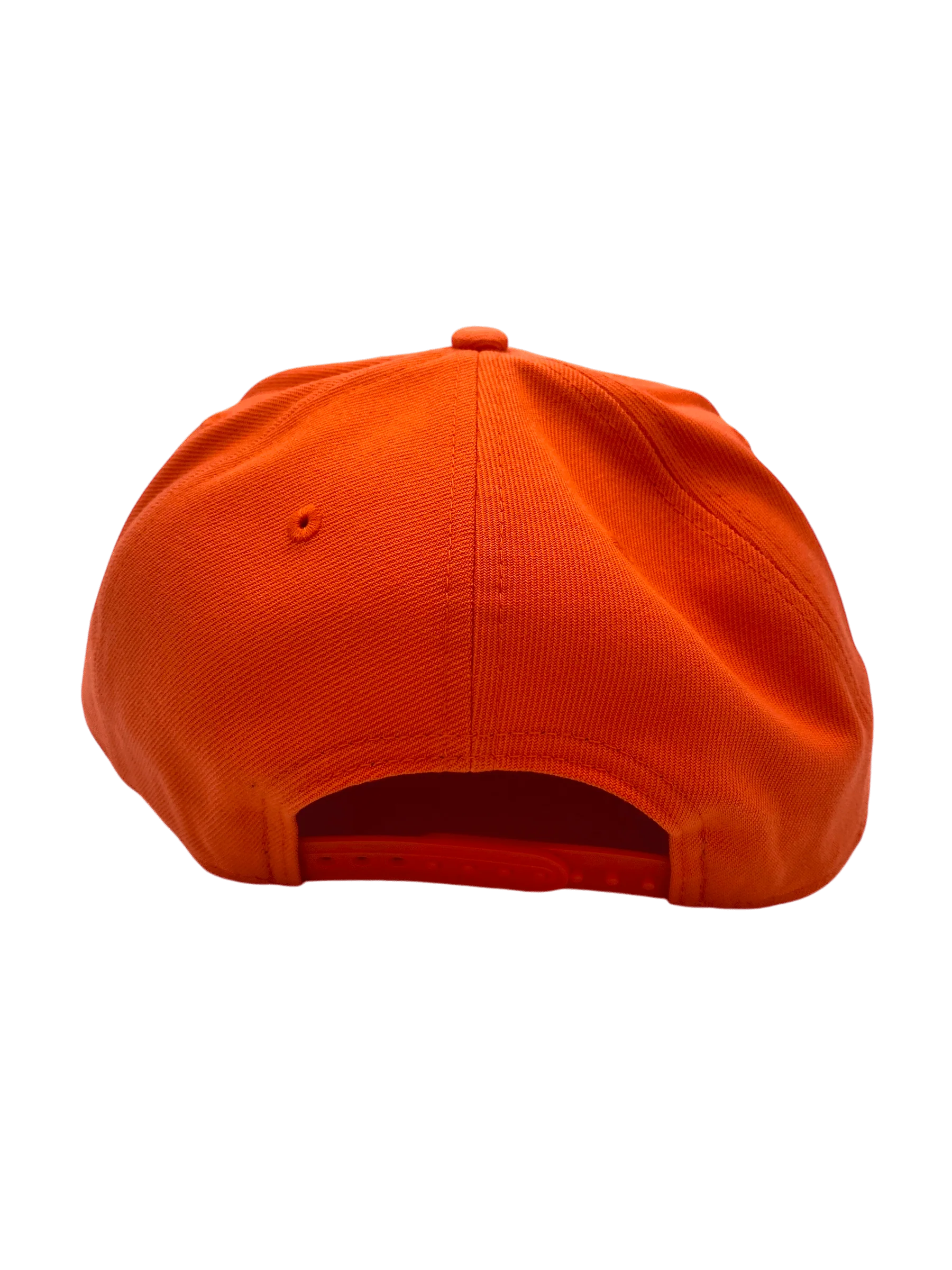 Adult Clemson Tigers New Era Orange Script A-Frame 9FIFTY Adjustable Snapback Hat- Men's - Image 6