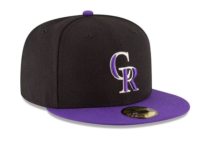 Adult Colorado Rockies New Era Black Alternate Authentic Collection On-Field 59FIFTY Fitted Hat - Men's - Image 4