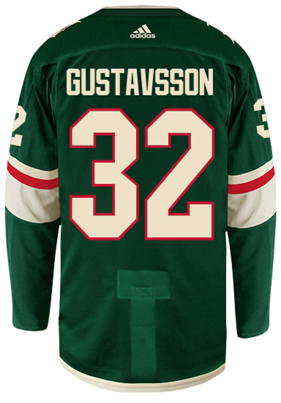 Adult Filip Gustavsson Minnesota Wild adidas Green Authentic Player Jersey - Men's