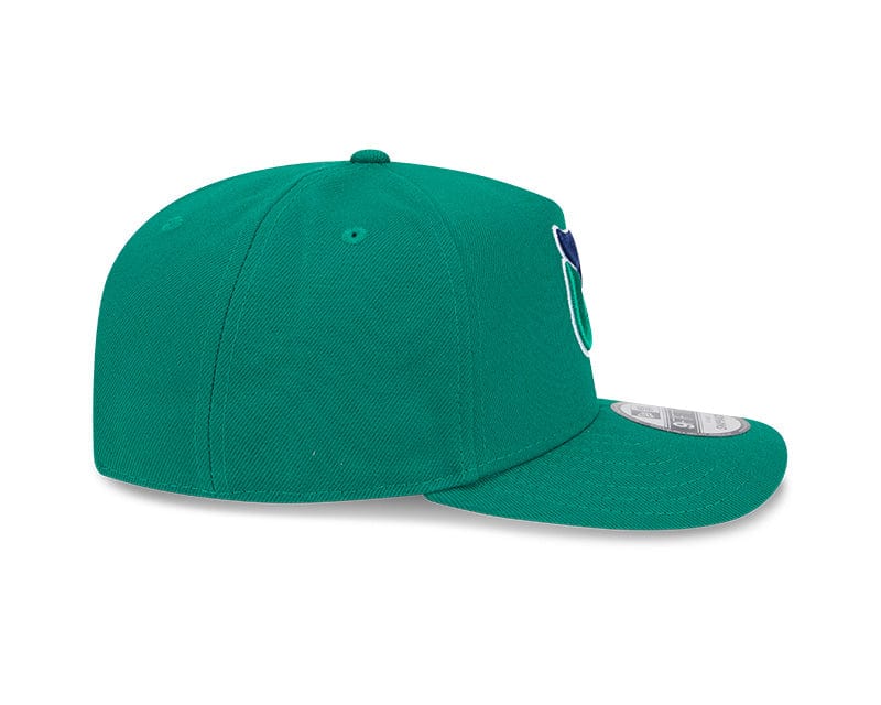 Adult Hartford Whalers New Era Green Retro A-Frame 9FIFTY Adjustable Snapback Hat - Men's - Image 7