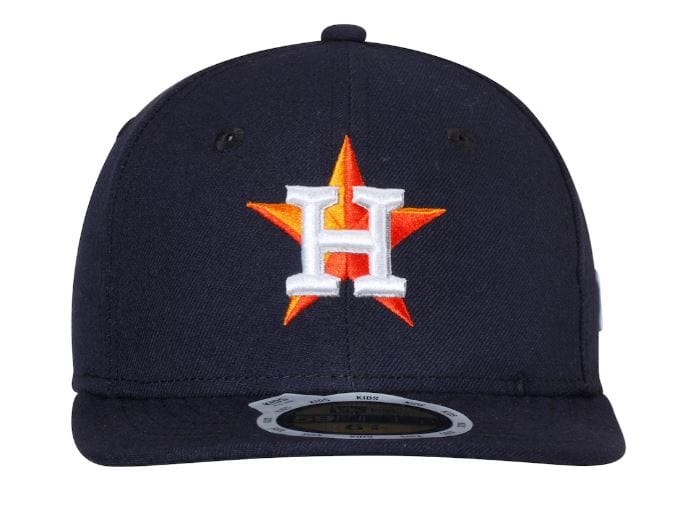 Youth Houston Astros New Era Navy On Field 59FIFTY Fitted Hat - Unisex - Image 4