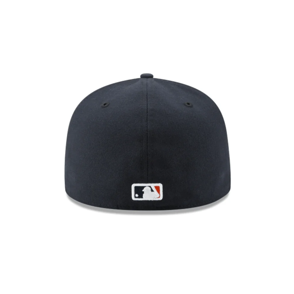 Adult Houston Astros New Era Navy/Orange Road Authentic Collection On Field 59FIFTY Performance Fitted Hat - Men's - Image 4