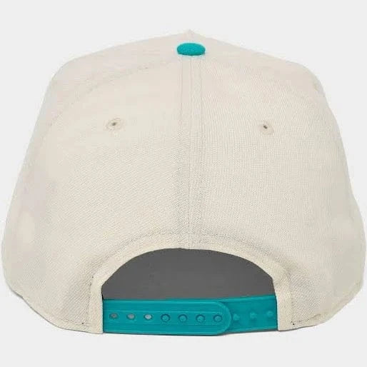 Adult Charlotte Hornets New Era Chrome Mascot Illustrated A-Frame 9FIFTY Adjustable Snapback Hat - Men's - Image 4