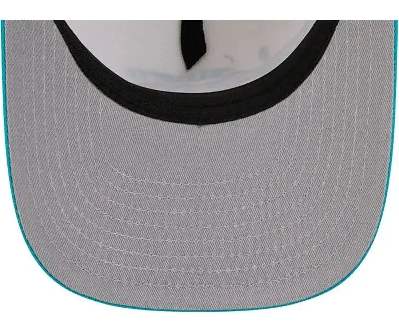 Adult Charlotte Hornets New Era Chrome Mascot Illustrated A-Frame 9FIFTY Adjustable Snapback Hat - Men's - Image 5