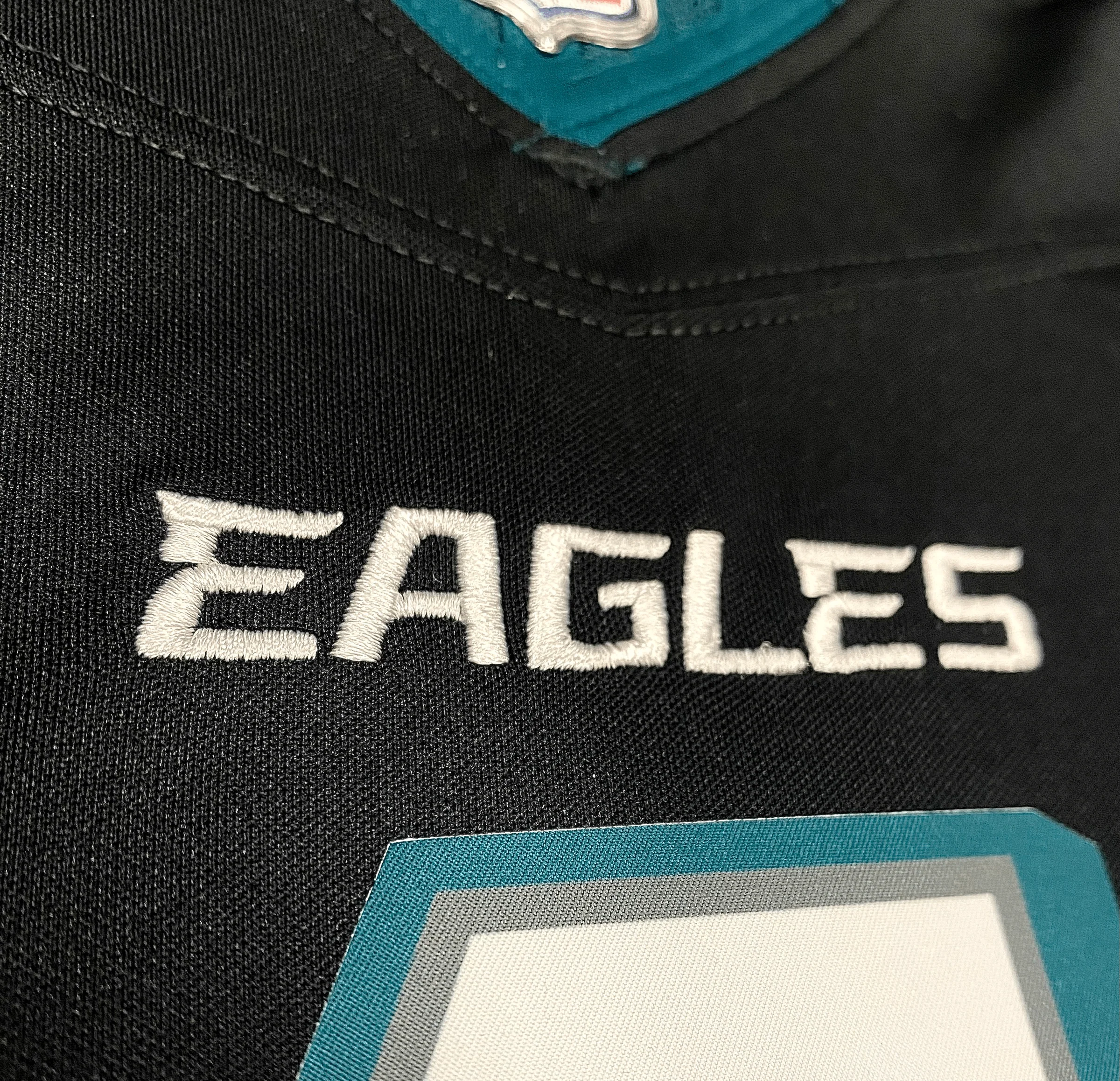 Adult Jalen Hurts Philadelphia Eagles Nike 2024 Black Vapor F.U.S.E. Limited Jersey - Men's - Image 6