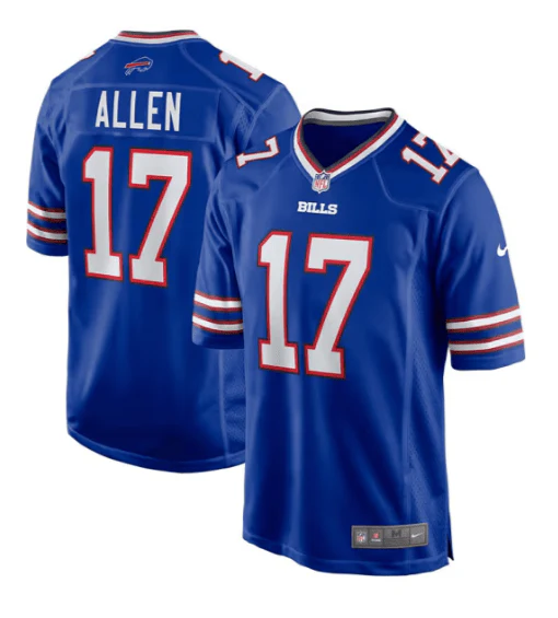 Adult Josh Allen Buffalo Bills Nike Blue Game Jersey - Men's