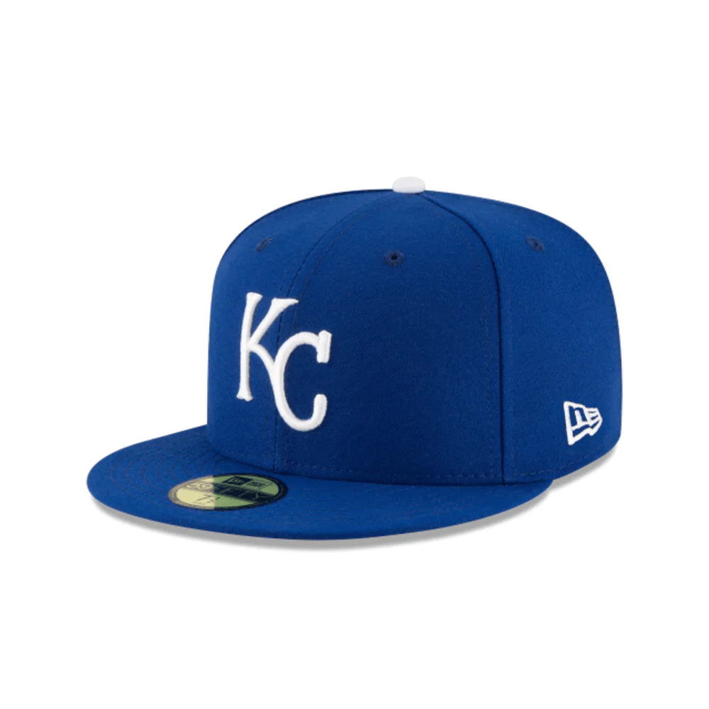 Adult Kansas City Royals New Era Blue Game Authentic Collection On-Field 59FIFTY Fitted Hat - Men's - Image 3