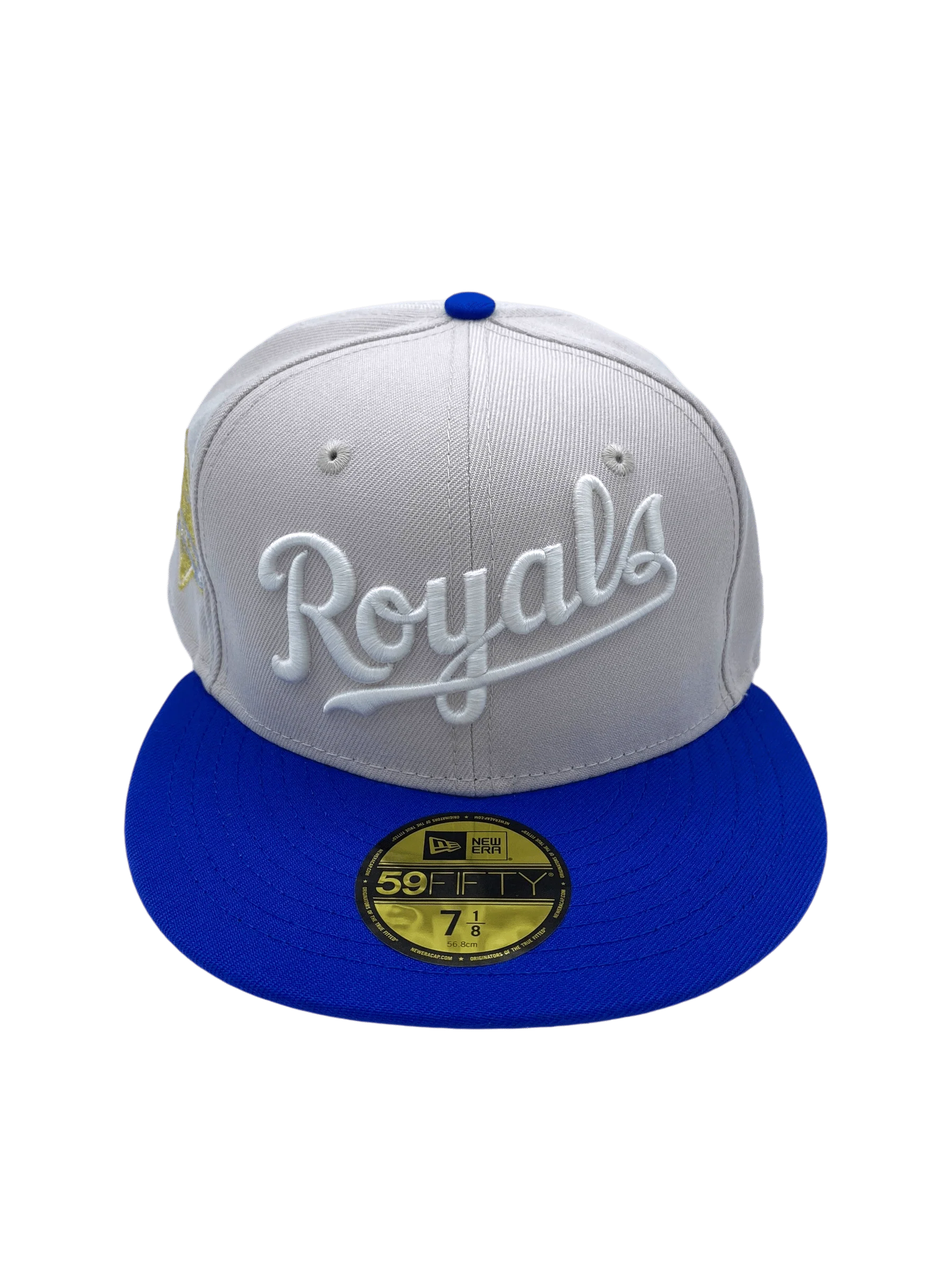 Adult Kansas City Royals New Era Stone Bo Knows Classic Custom 59FIFTY Fitted Hat - Men's - Image 4