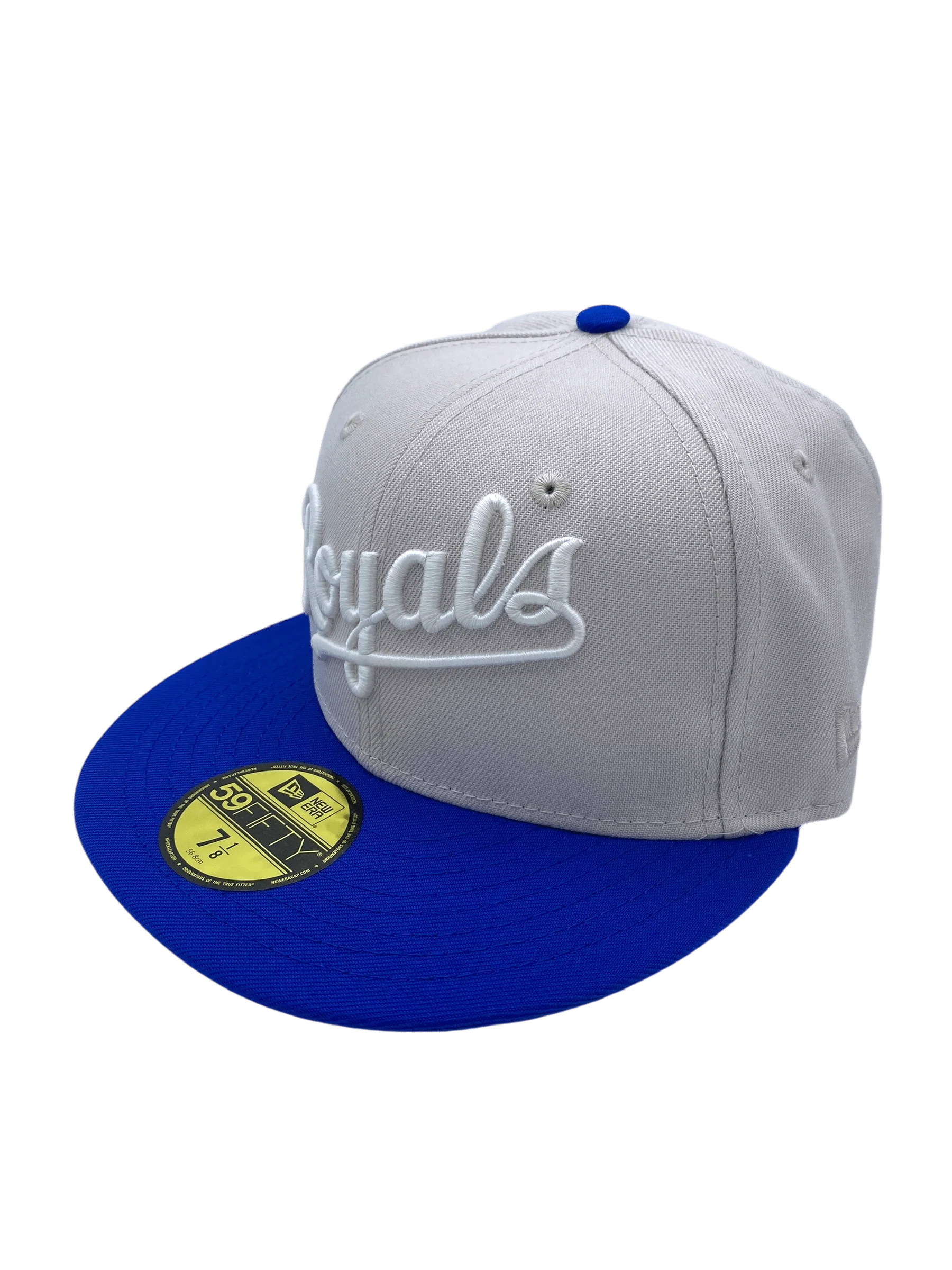 Adult Kansas City Royals New Era Stone Bo Knows Classic Custom 59FIFTY Fitted Hat - Men's - Image 5